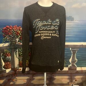 Jack & Jones Dark Gray Crewneck Sweatshirt